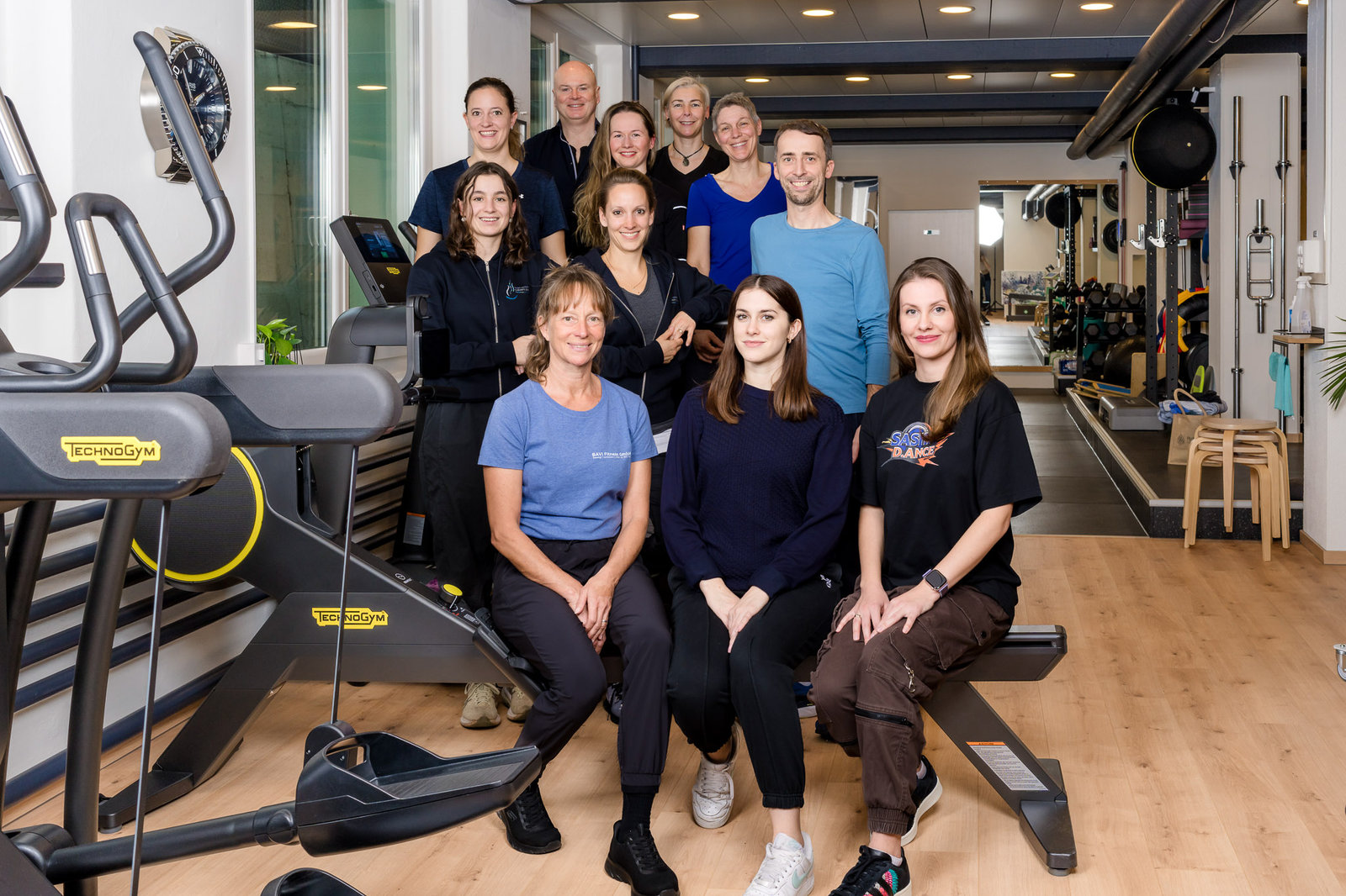 Das Team des Chraft Chäller im Trainingsbereich